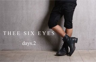 THEE SIX EYES 各店Shop Stylist Blog 更新致しました。２日目はincarantionのサルエルショートパンツにフォーカスし各店長の「想い」を綴っております。ぜひご覧くださいませ。