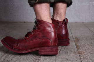 incarnation 2019A/W 新作ブーツを1点掲載致しました。本日はレースアップブーツの新作となっております。