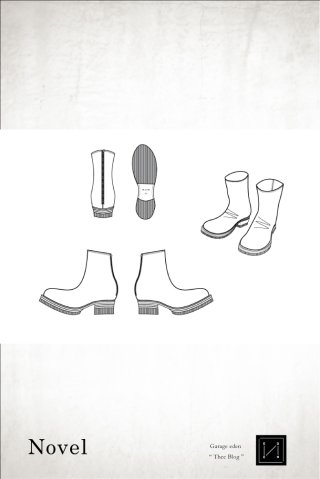 Archives / 9-201 ワンピースブーツ " Black Out ” _ 1/798