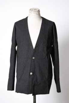 画像1:  Wir Lineal　 KL011-W116　 Protean knit melton Inorganic DRESS CARDIE NC JACKET　  (1)