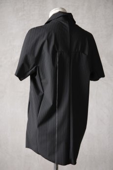 画像8:  Wir Lineal　 FL727-W134　 Inorganic DRESS SHIRTS HALF SLEEVE #1 / Dress P2S #1 cloth / Flussoberfläche　  (8)