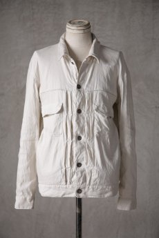 画像2:  Wir Lineal　 FL721-W130　 Inorganic Edle DRESS G JACKET #1 / Dress LR st cloth / Flussrauschen　  (2)