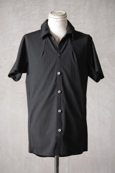 画像3:  Wir Lineal　 FL727-W134　 Inorganic DRESS SHIRTS HALF SLEEVE #1 / Dress P2S #1 cloth / Flussoberfläche　  (3)