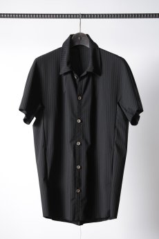 画像2:  Wir Lineal　 FL727-W134　 Inorganic DRESS SHIRTS HALF SLEEVE #1 / Dress P2S #1 cloth / Flussoberfläche　  (2)